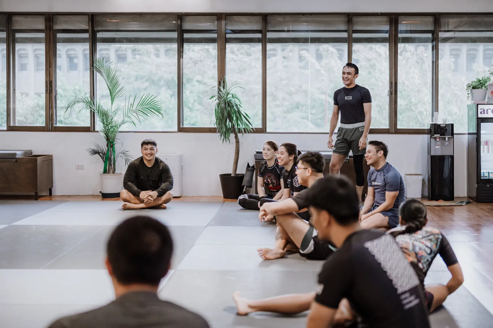 Training at Open Mat Makati